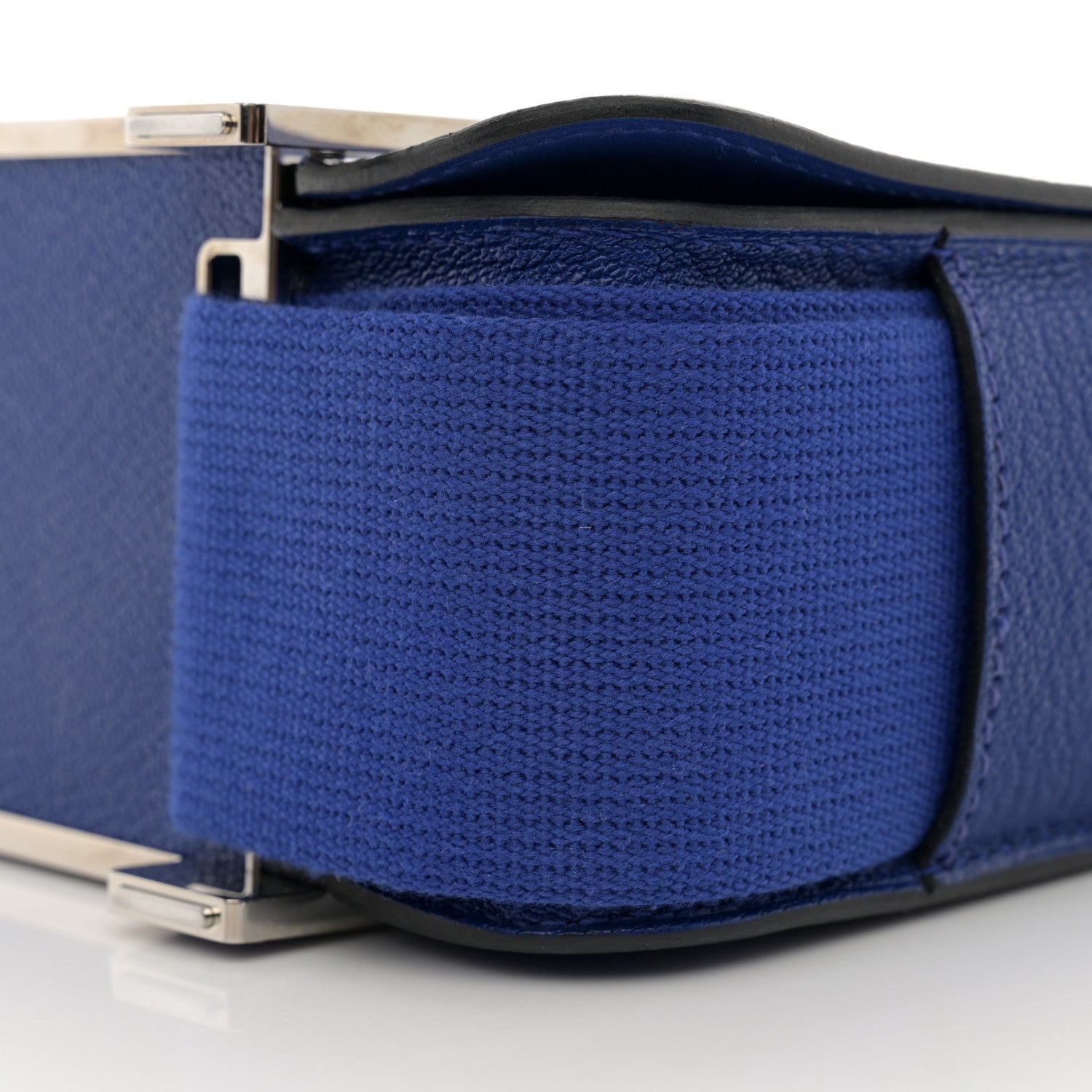 Hermes Chevre Mysore Geta Bleu Electrique 10 of 12