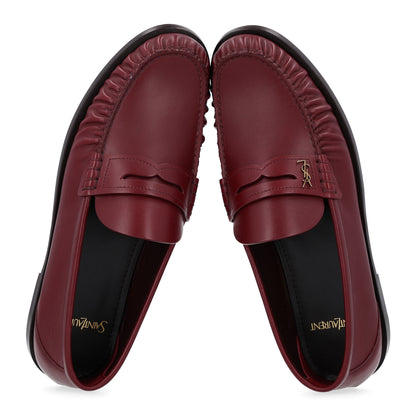 Saint Laurent Vitellino Lux Laurent 05 Mocassins 40 Vendome Red 2 of 11