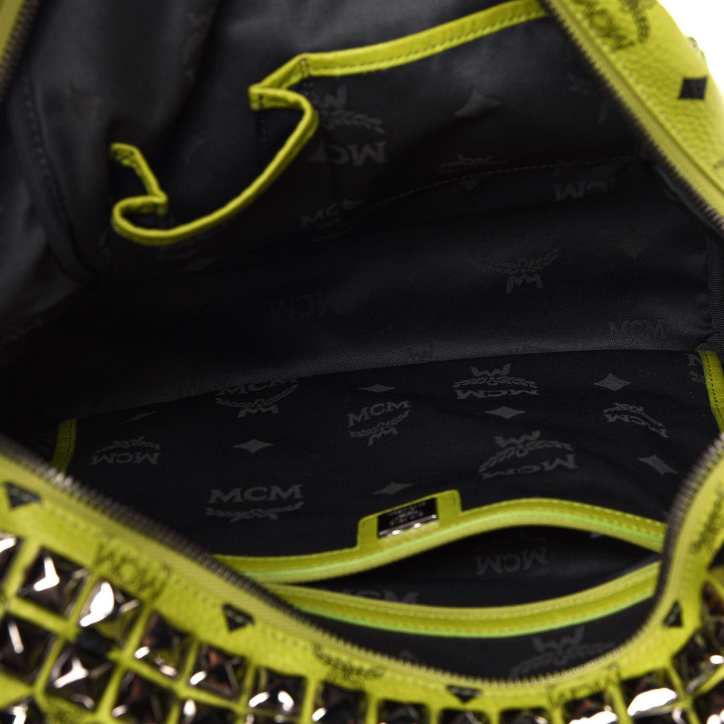 Visetos Crown Stud Medium Stark Backpack Green