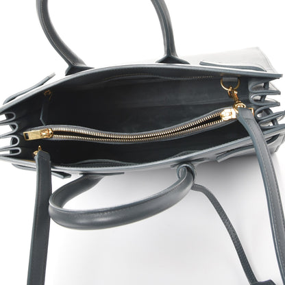 Saint Laurent Calfskin Small Classic Sac De Jour Petrol 6 of 11