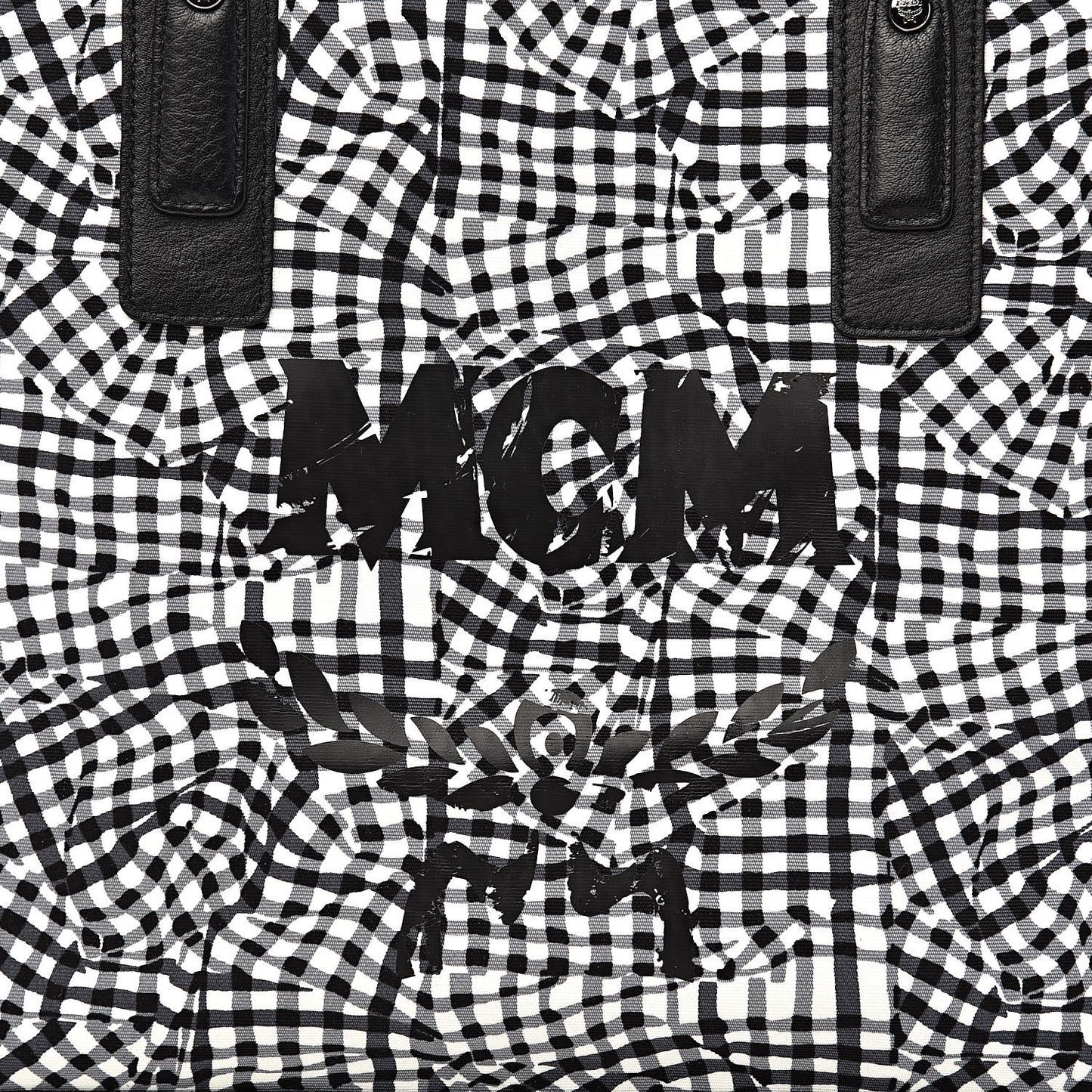 Visetos Medium Liz Reversible Shopper Tote Black