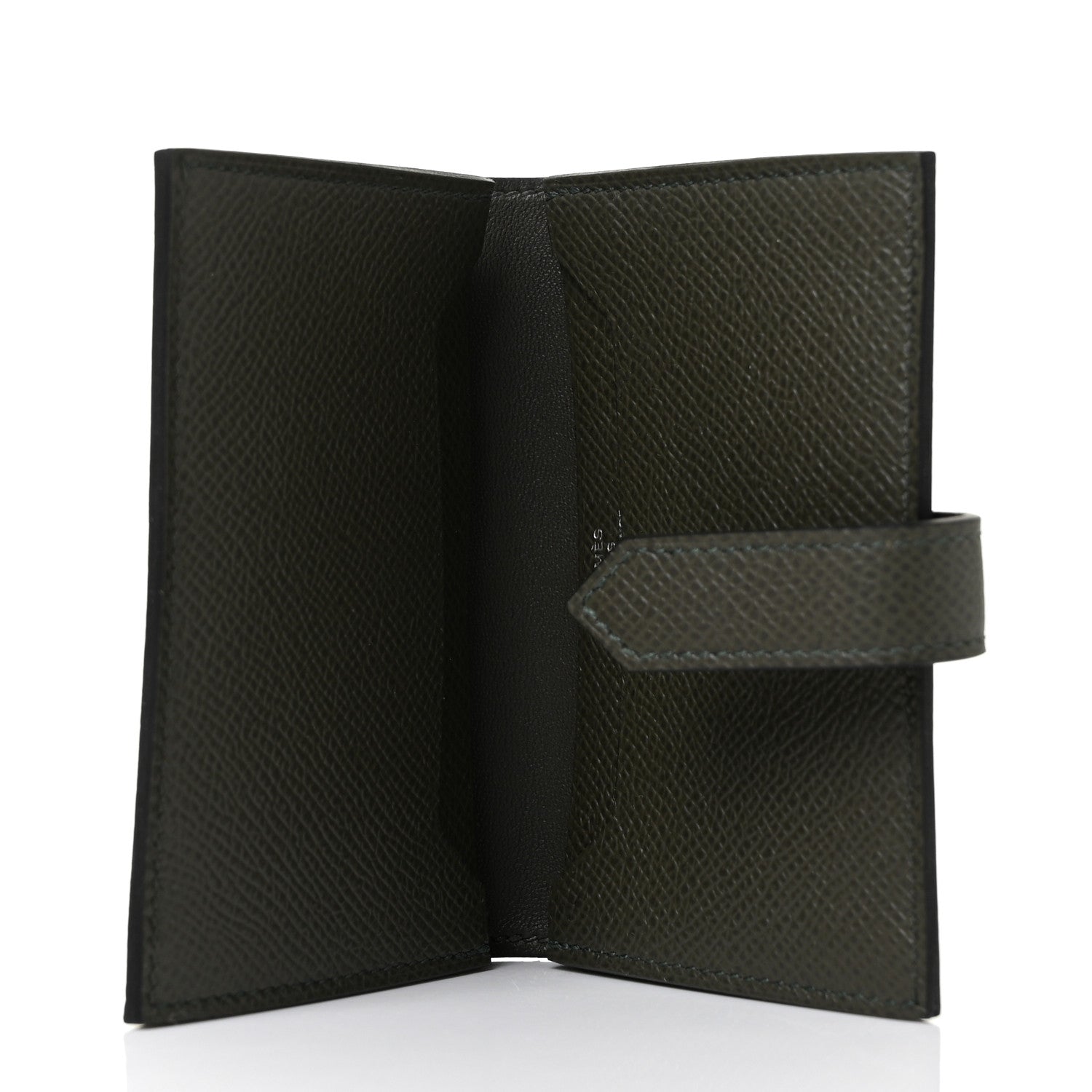 Hermes Epsom Bearn Card Holder Wallet Vert Maquis 5 of 8