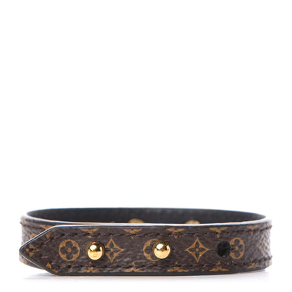 Louis Vuitton Monogram Lock Me Bracelet 17 3 of 5