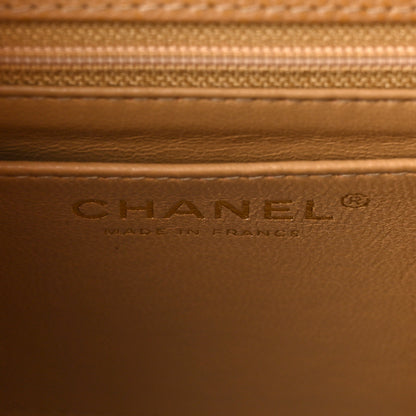 Chanel Caviar Quilted Mini Square Flap Beige 6 of 10