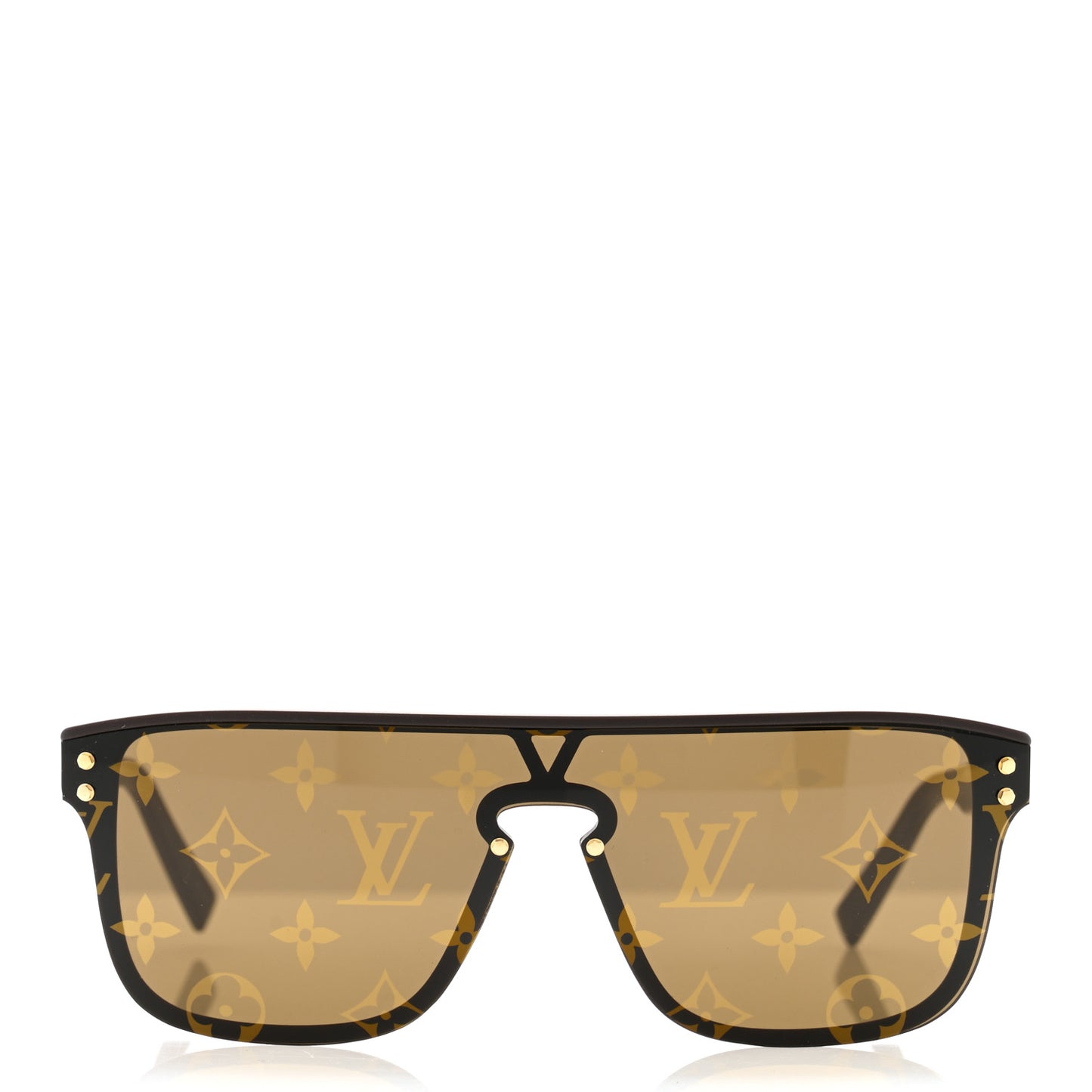 Acetate LV Waimea Square Sunglasses Z1485W Brown