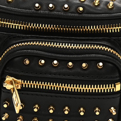 Alexander Wang Lambskin Studded Mini Attica Belt Bag Black 10 of 11