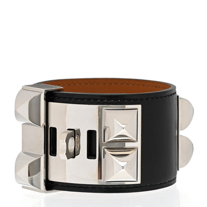 Hermes Chamonix Collier de Chien CDC Bracelet T3 Black 3 of 6
