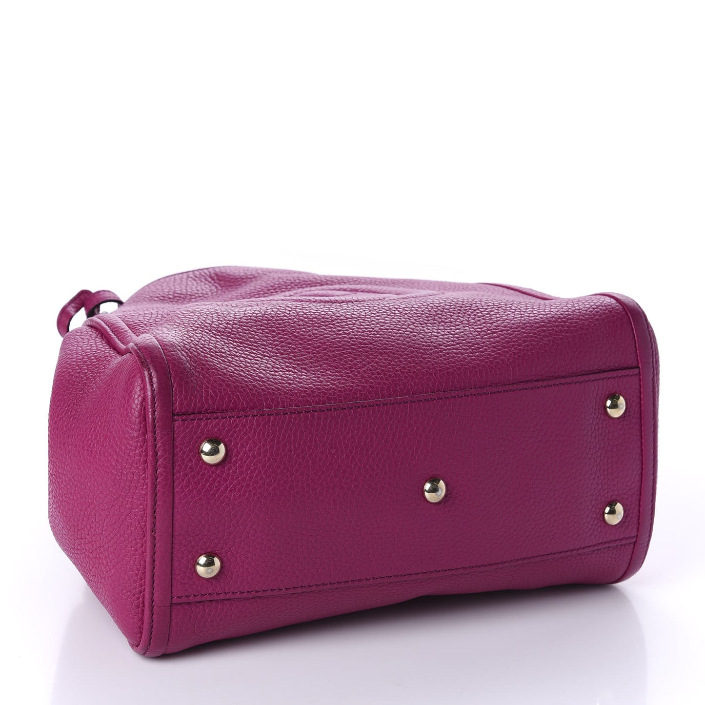 Cellarius Calfskin Small Soho Shoulder Bag Bright Bouganville