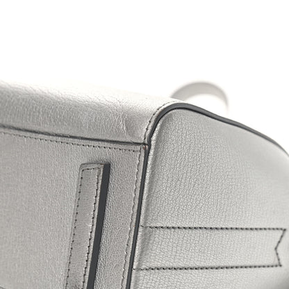 Givenchy Metallic Sugar Goatskin Mini Antigona Silver 8 of 19