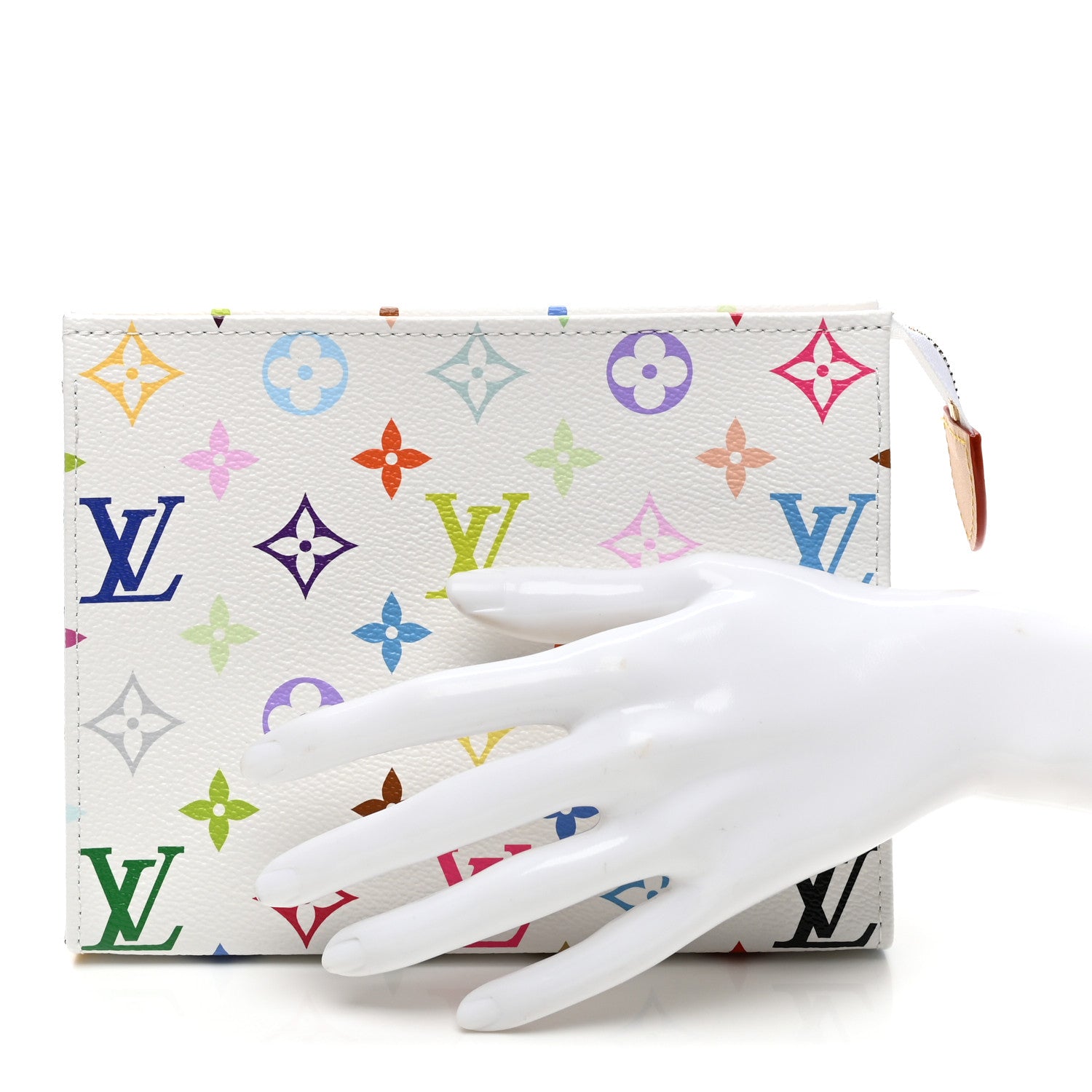 Louis Vuitton LV X TM Monogram Multicolor Toiletry Pouch 19 White 2 of 7