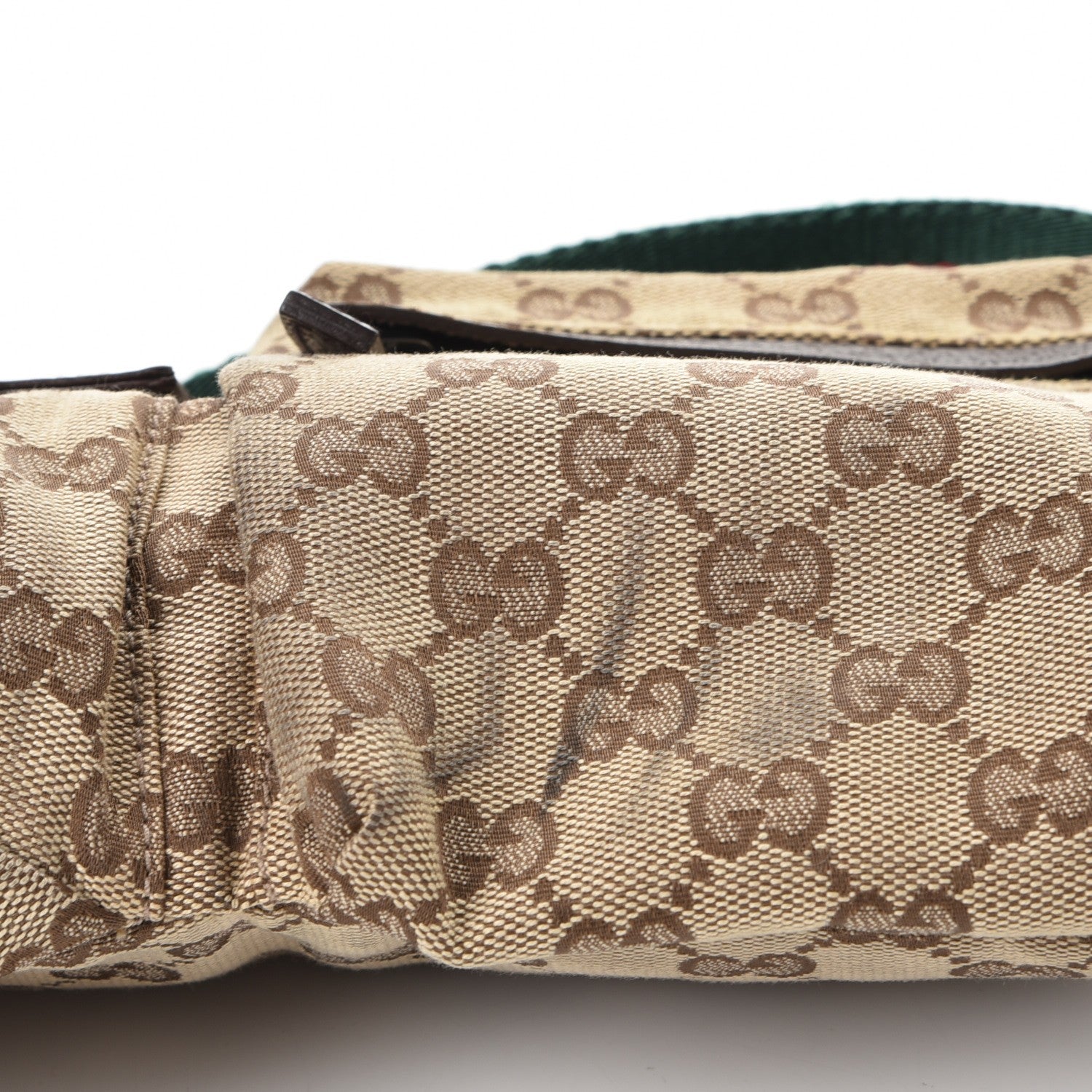 Gucci Monogram Web Belt Bag Dark Brown 9 of 9
