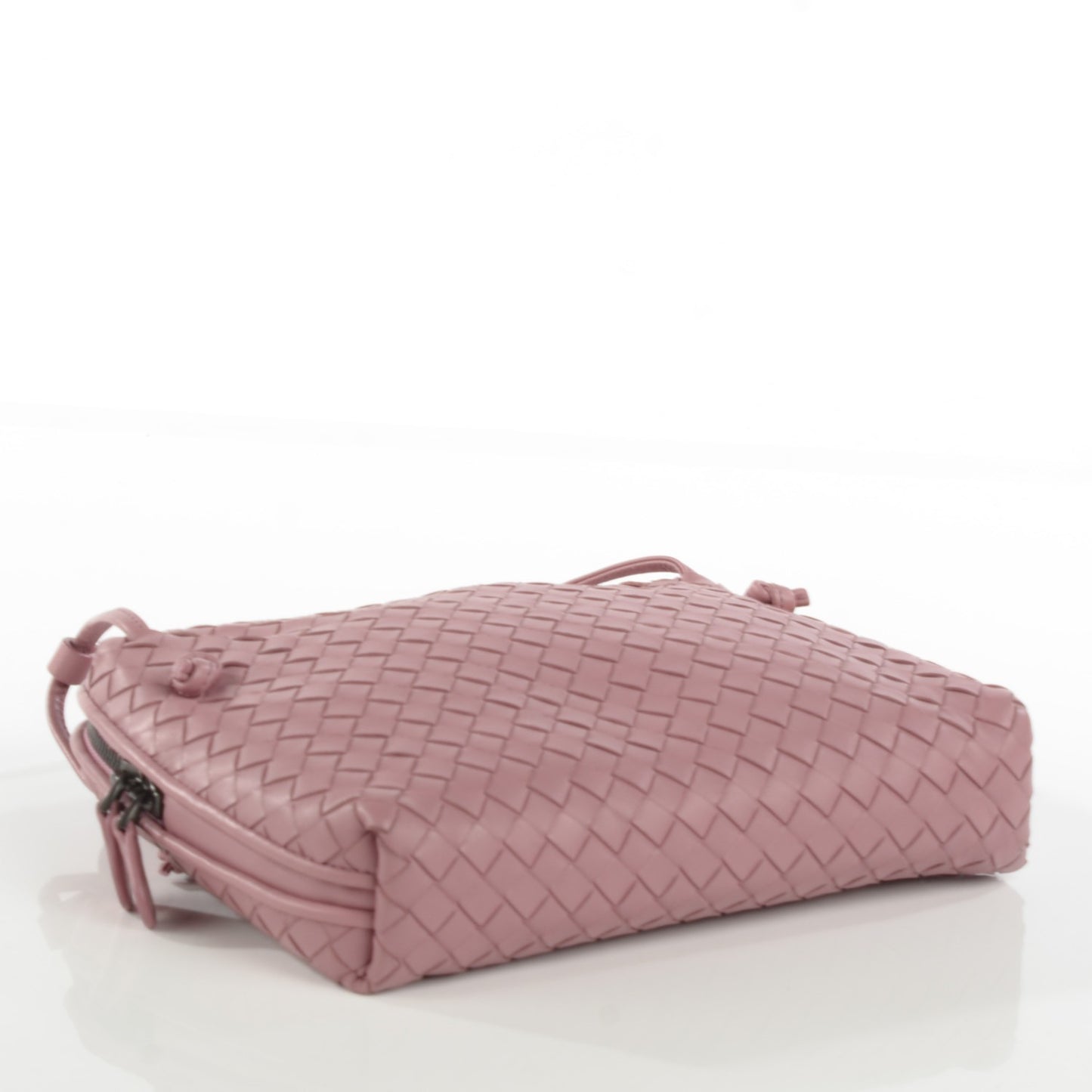 Nappa Intrecciato Pillow Crossbody Bag Watteau