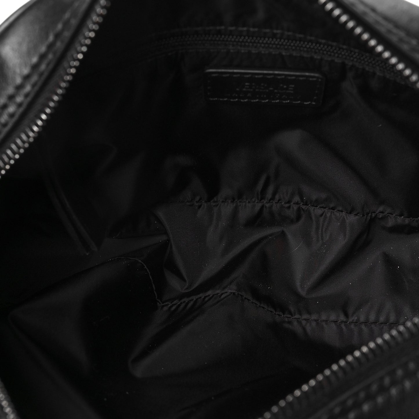 Calfskin Messenger Bag Black