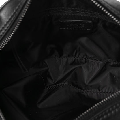 Versace Calfskin Messenger Bag Black 4 of 5