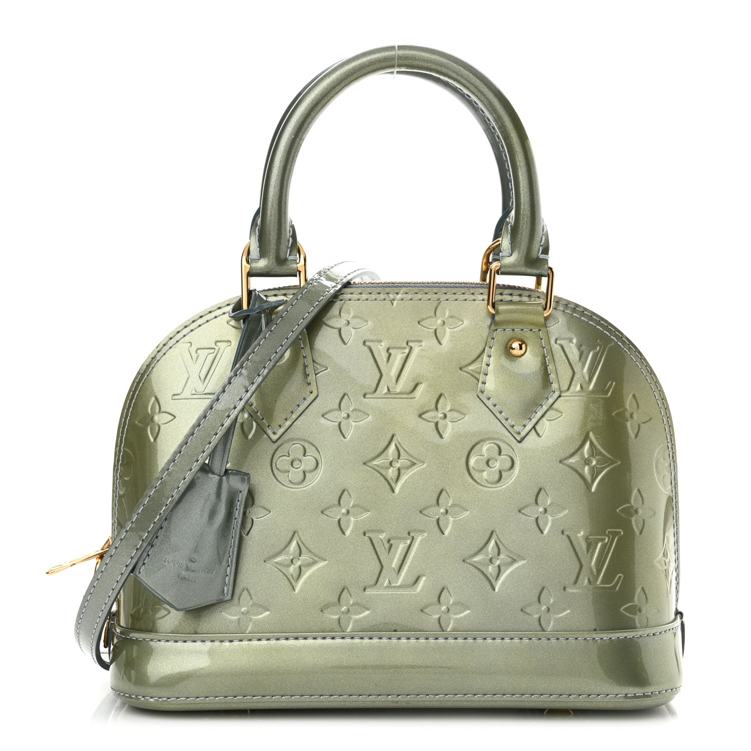 Louis Vuitton Vernis Alma BB Givre 1 of 9