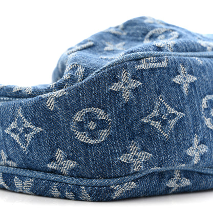 Louis Vuitton Monogram Denim Pochette Valley Blue 8 of 10