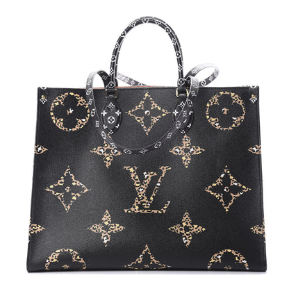 Louis Vuitton Monogram Giant Jungle Onthego GM Black 1 of 11
