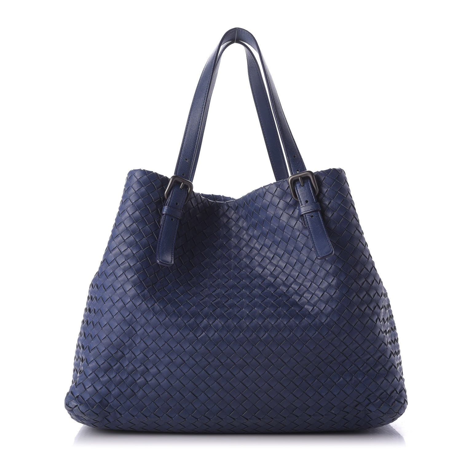 Bottega Veneta Nappa Intrecciato Tote Atlantic 1 of 9