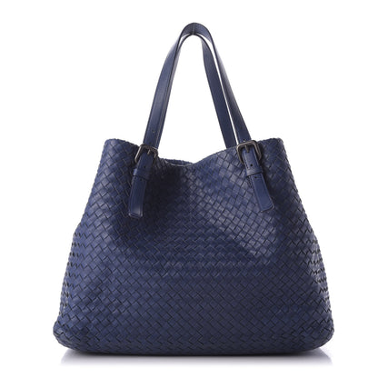 Bottega Veneta Nappa Intrecciato Tote Atlantic 1 of 9