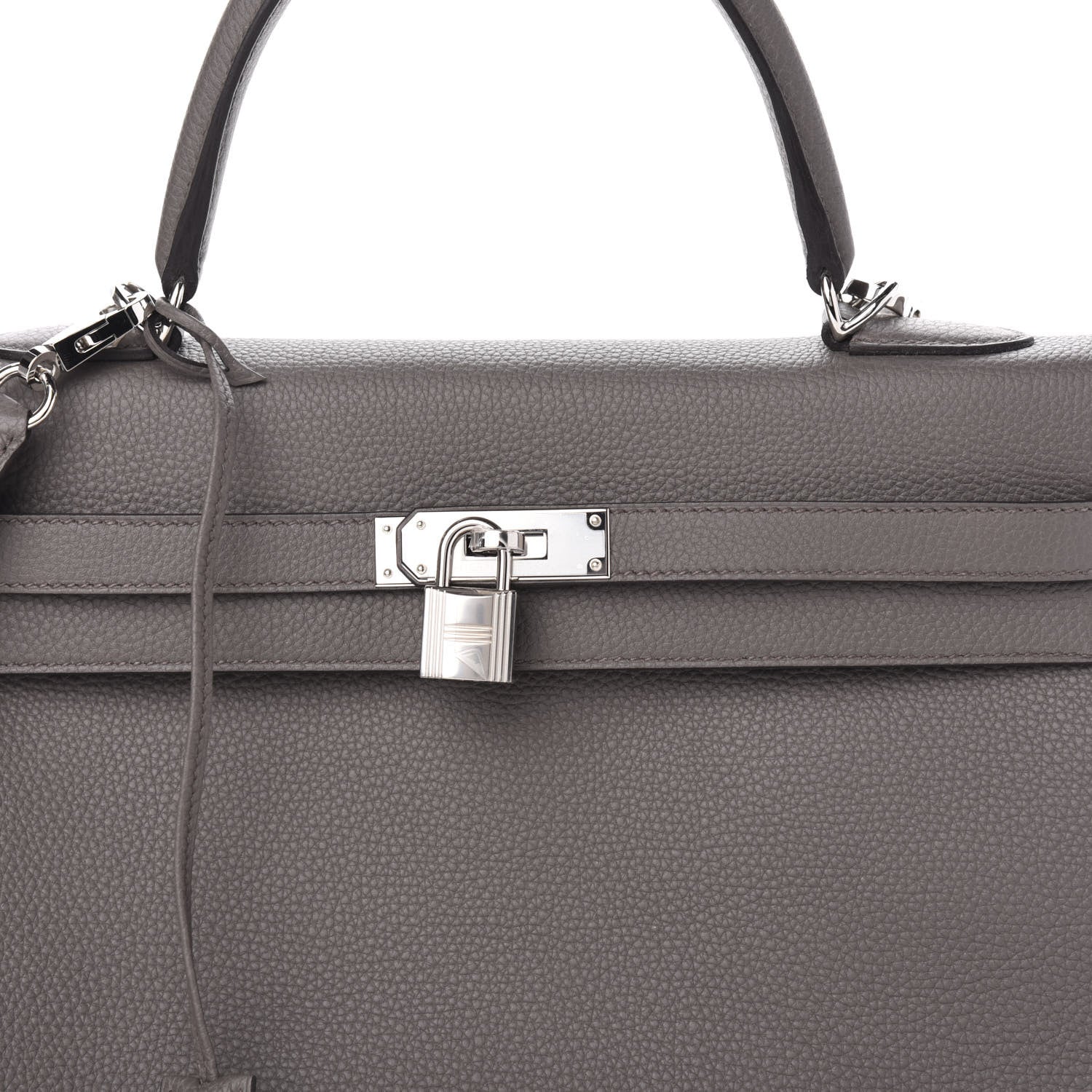 Hermes Togo Kelly Retourne 35 Etain 11 of 12