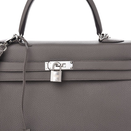 Hermes Togo Kelly Retourne 35 Etain 11 of 12
