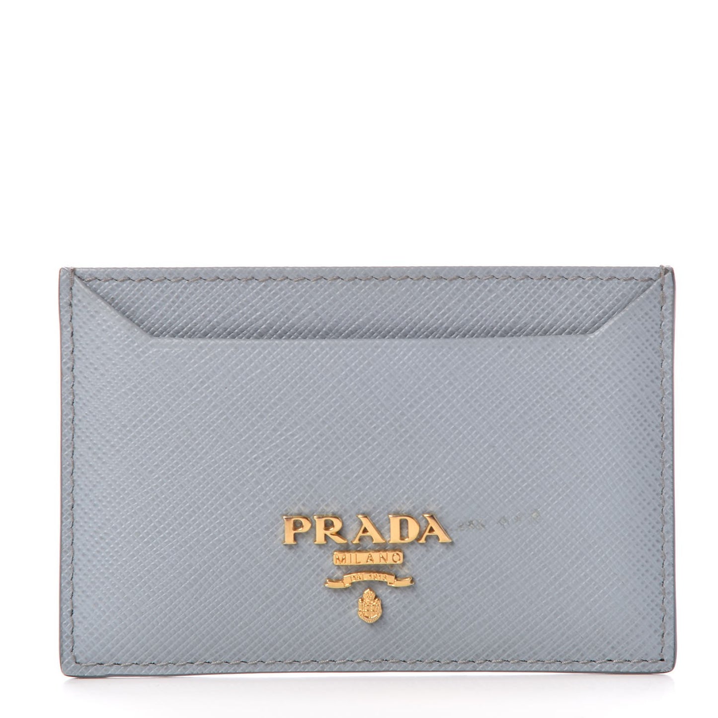 Saffiano Metal Card Case Lago
