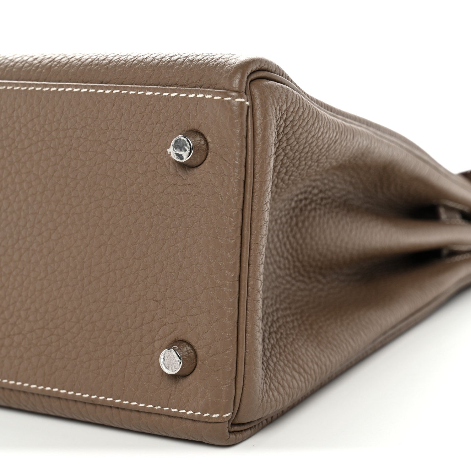 Hermes Togo Kelly Retourne 32 Etoupe 10 of 11