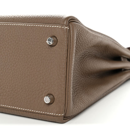 Hermes Togo Kelly Retourne 32 Etoupe 10 of 11