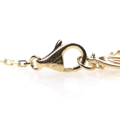 Cartier 18K Yellow Gold Diamond SM D'Amour Pendant Necklace 5 of 5