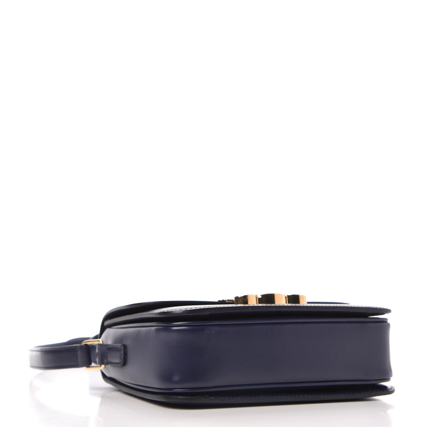Shiny Calfskin Teen Triomphe Dark Blue