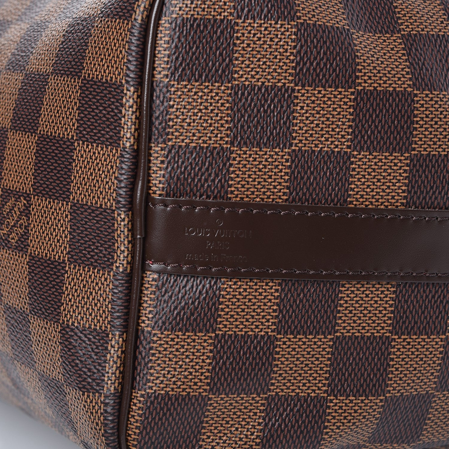 Louis Vuitton Damier Ebene Speedy Bandouliere 25 6 of 9