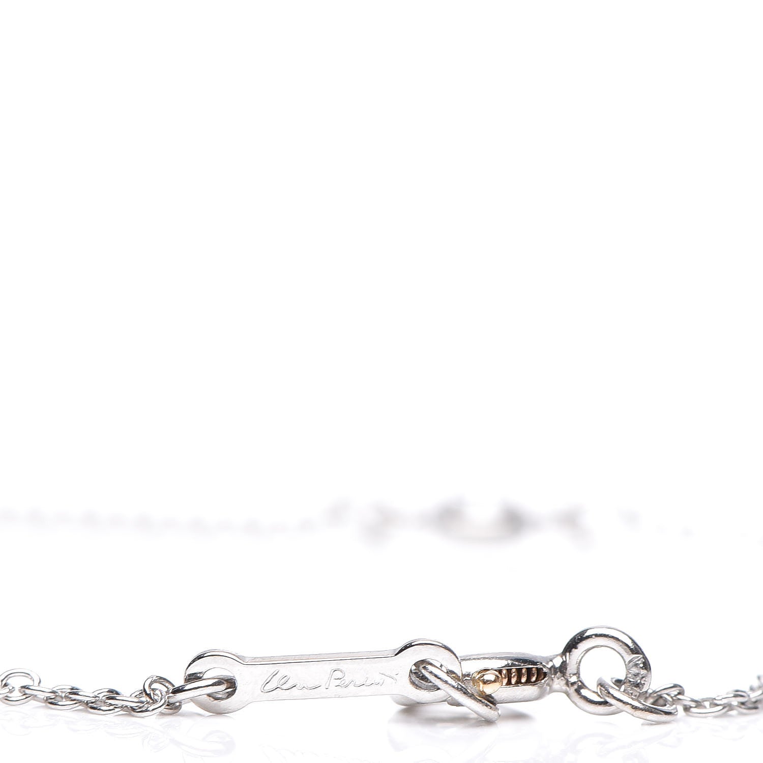 Tiffany Platinum Diamond .40ctw Elsa Peretti Diamonds by the Yard Station Bracelet 4 of 5
