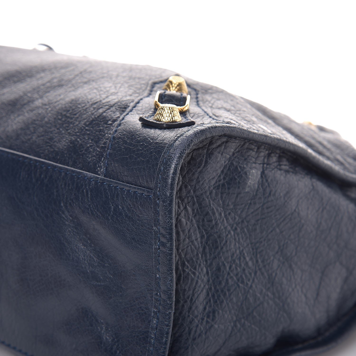 Balenciaga Agneau Giant 12 Gold Hardware City Bleu Obscur 9 of 11