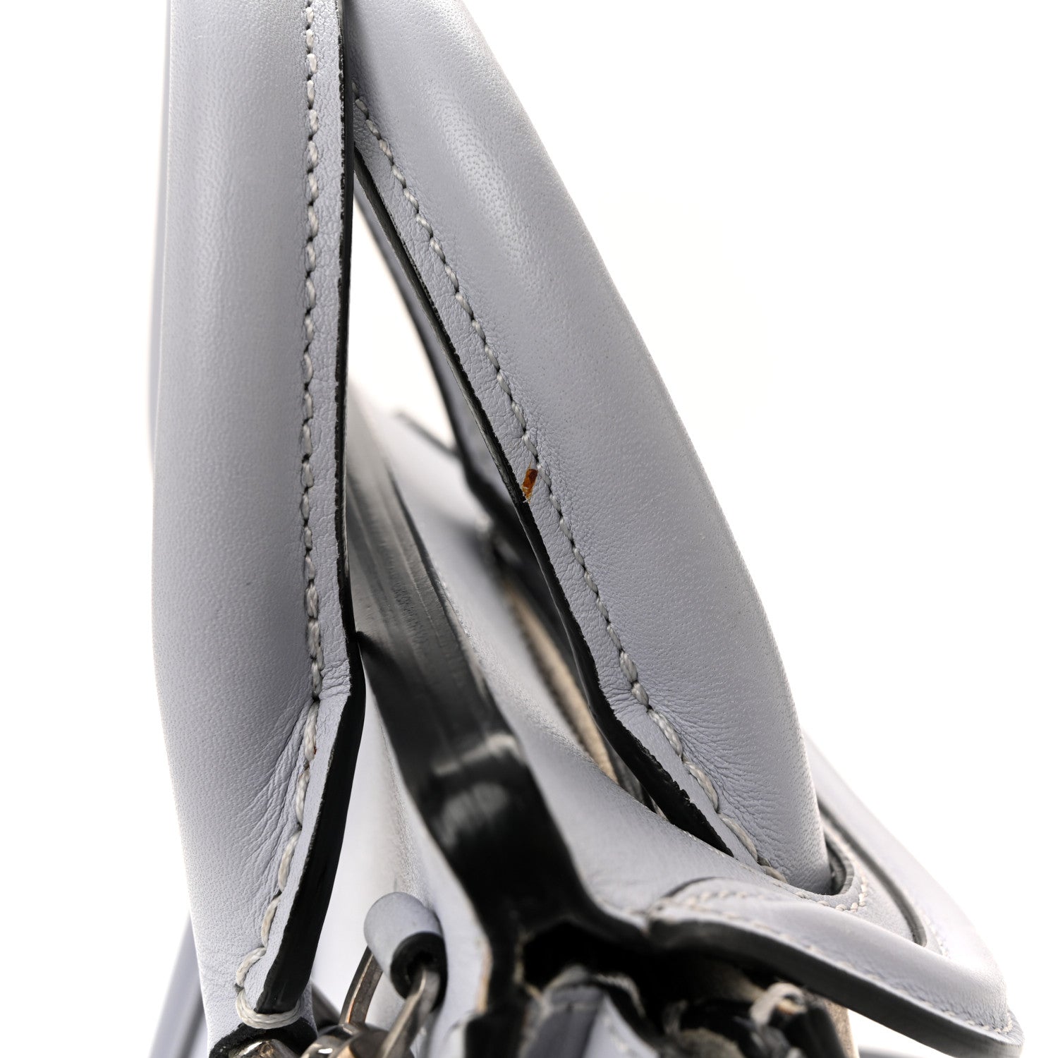 Alexander McQueen Calfskin Mini Heroine Light blue 17 of 19