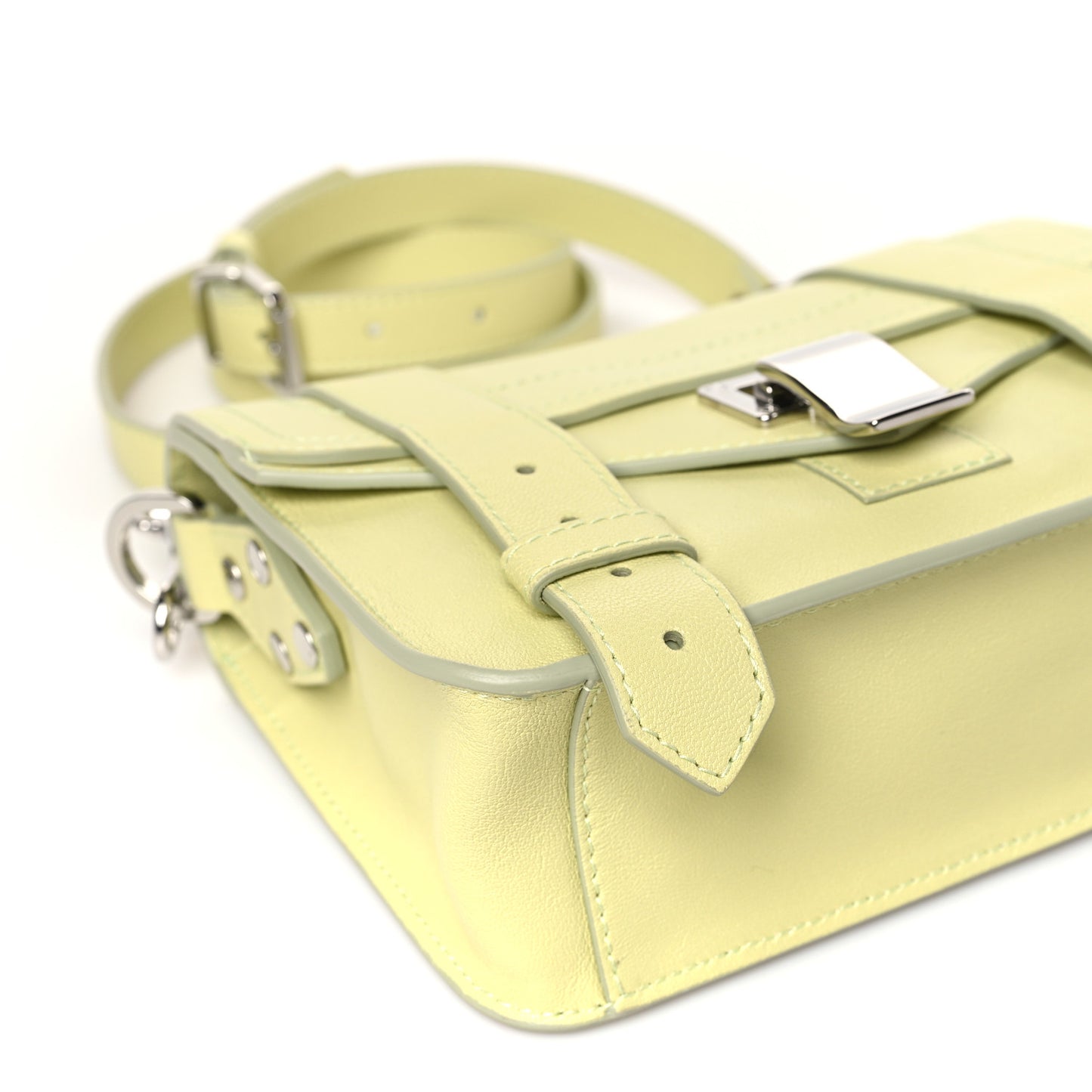 Lambskin PS1 Mini Pouch Messenger Banana