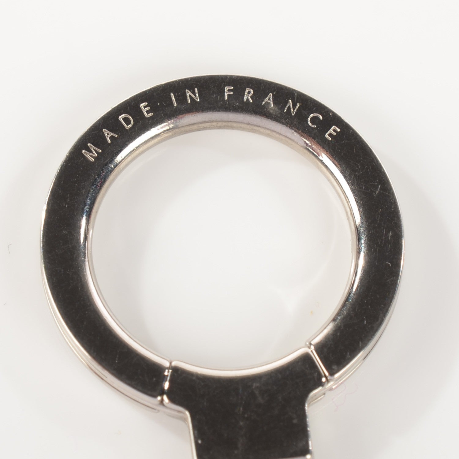Louis Vuitton Pochette Extender Key Ring Silver 3 of 4