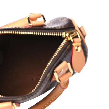 Louis Vuitton Monogram Nano Speedy Bandouliere 5 of 12