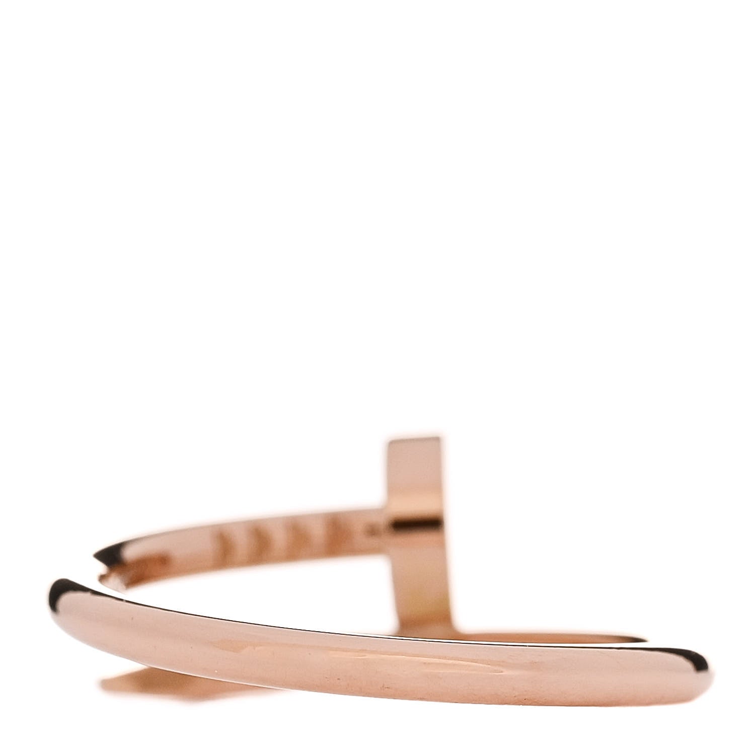 Cartier 18K Pink Gold Small Juste Un Clou Ring 49 5 3 of 5