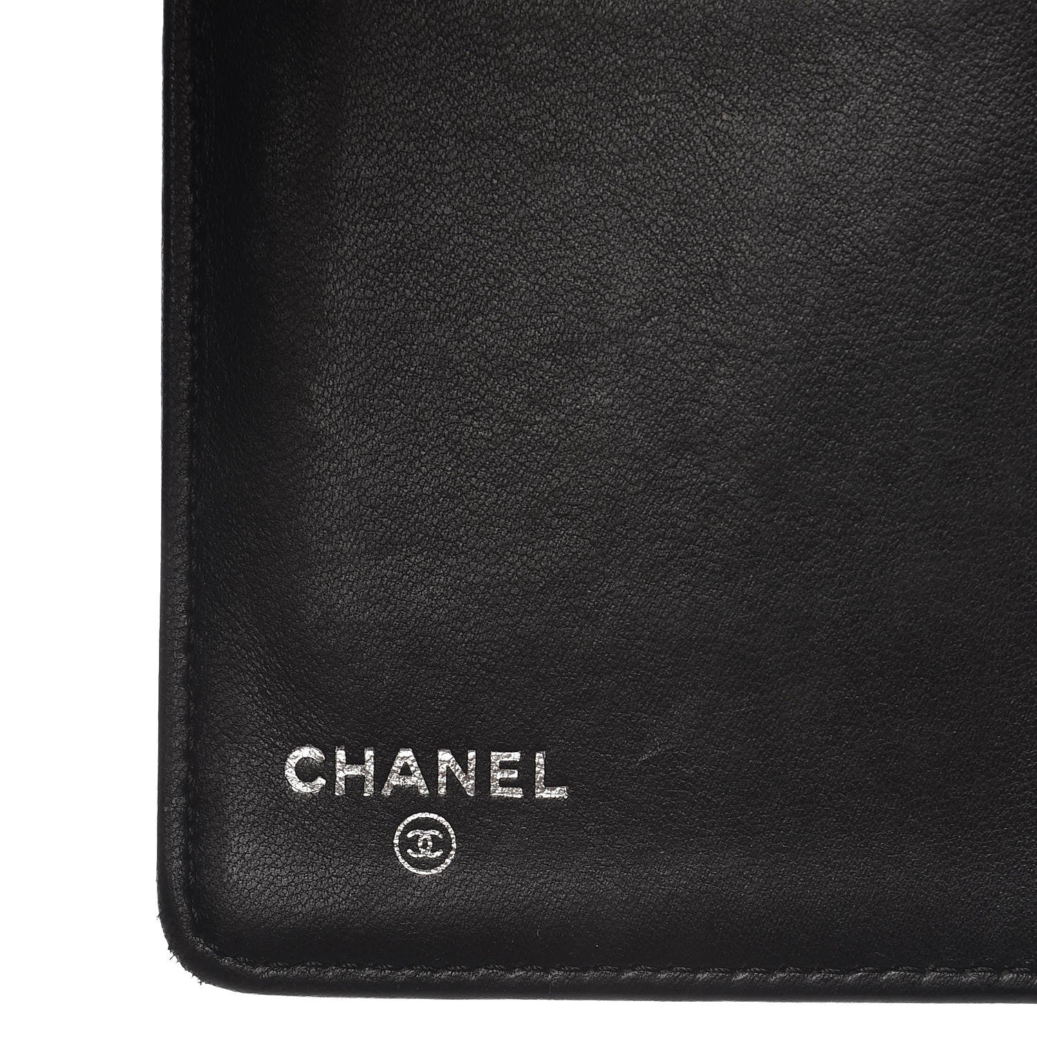 Chanel Lambskin Quilted Boy Yen Wallet Black 6 of 11