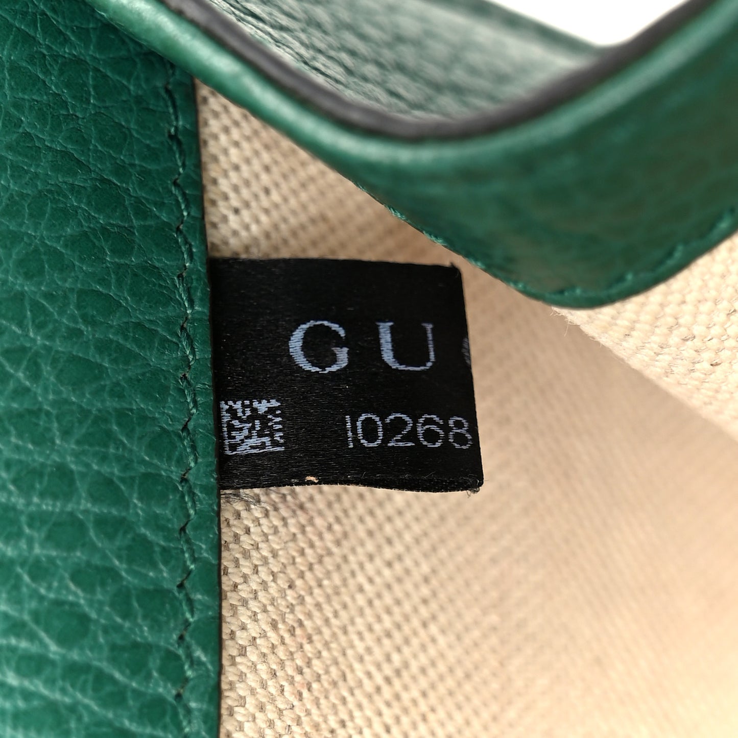 Calfskin Mini Dionysus Shoulder Bag Emerald