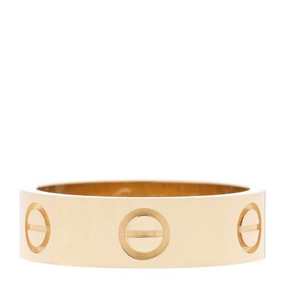 Cartier 18K Yellow Gold 5.5mm LOVE Ring 53 6.5 1 of 6