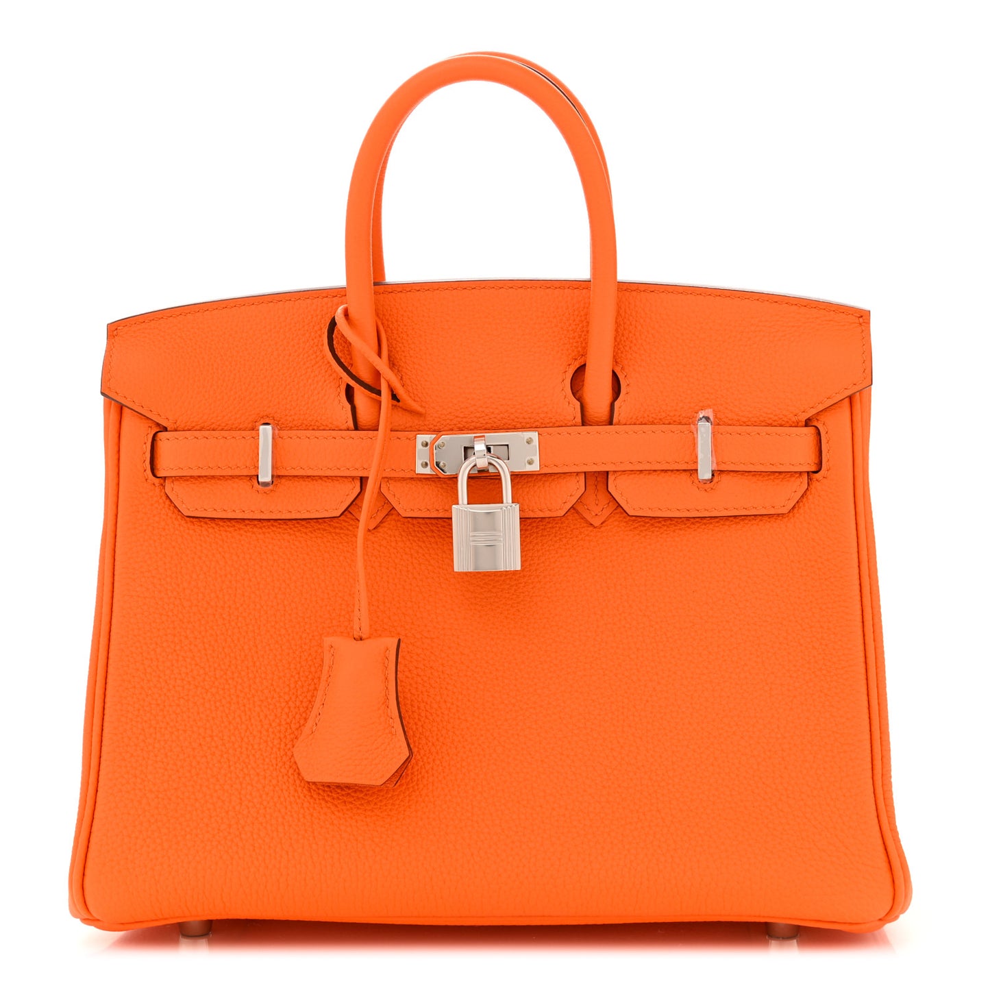 Togo Birkin 25 Orange Minium