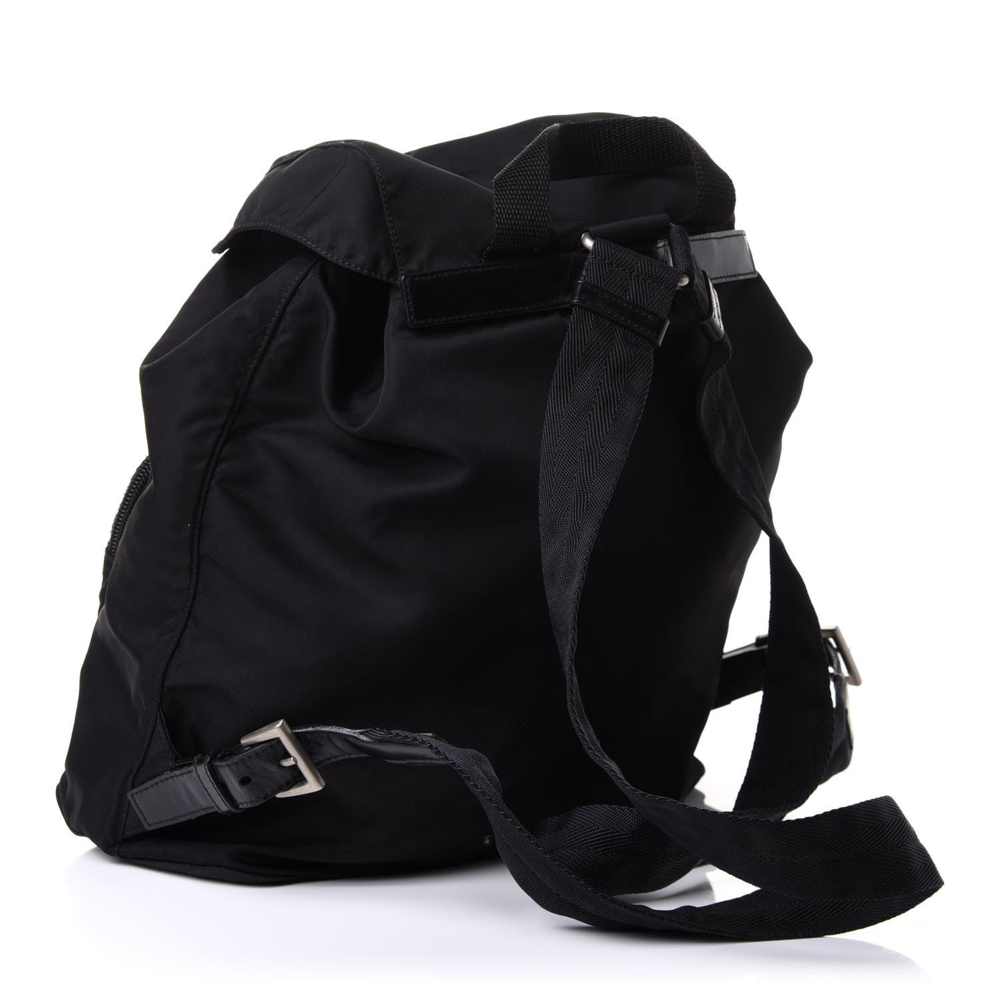 Nylon Vela Medium Backpack Black
