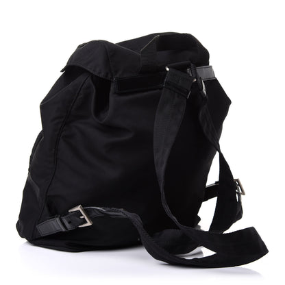 Prada Nylon Vela Medium Backpack Black 3 of 10