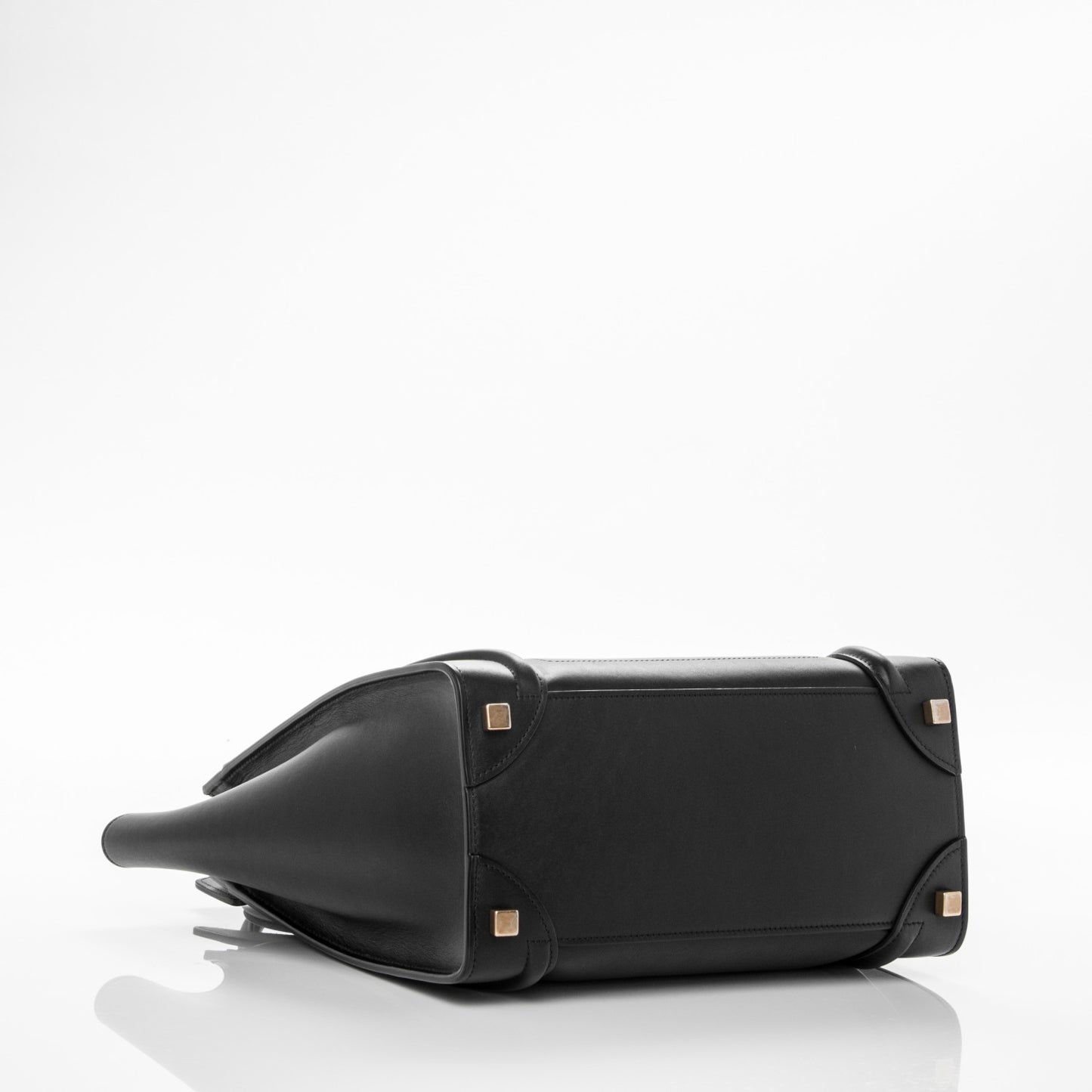 Smooth Calfskin Micro Luggage Black