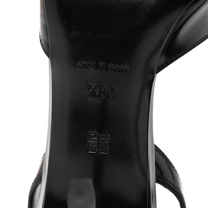 Givenchy Nappa Voyou Slingback 75mm Sandals 36.5 Black 7 of 9