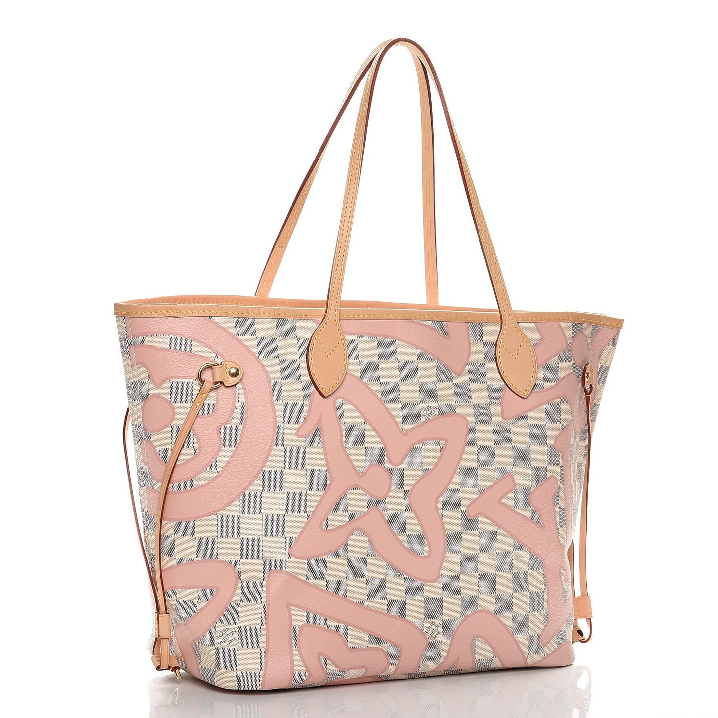 LOUIS VUITTON Damier Azur Tahitienne Neverfull MM