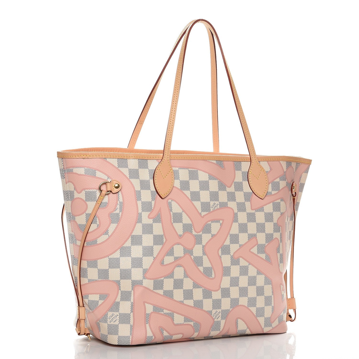 Mikimoto LOUIS VUITTON Damier Azur Tahitienne Neverfull MM 3 of 8