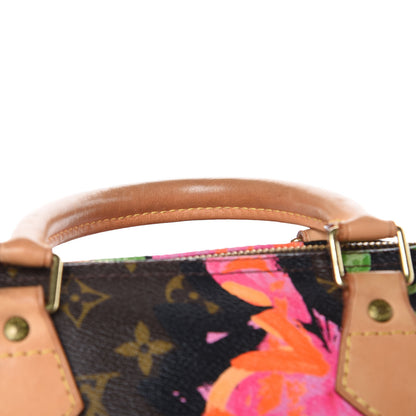 Louis Vuitton Monogram Roses Speedy 30 11 of 12
