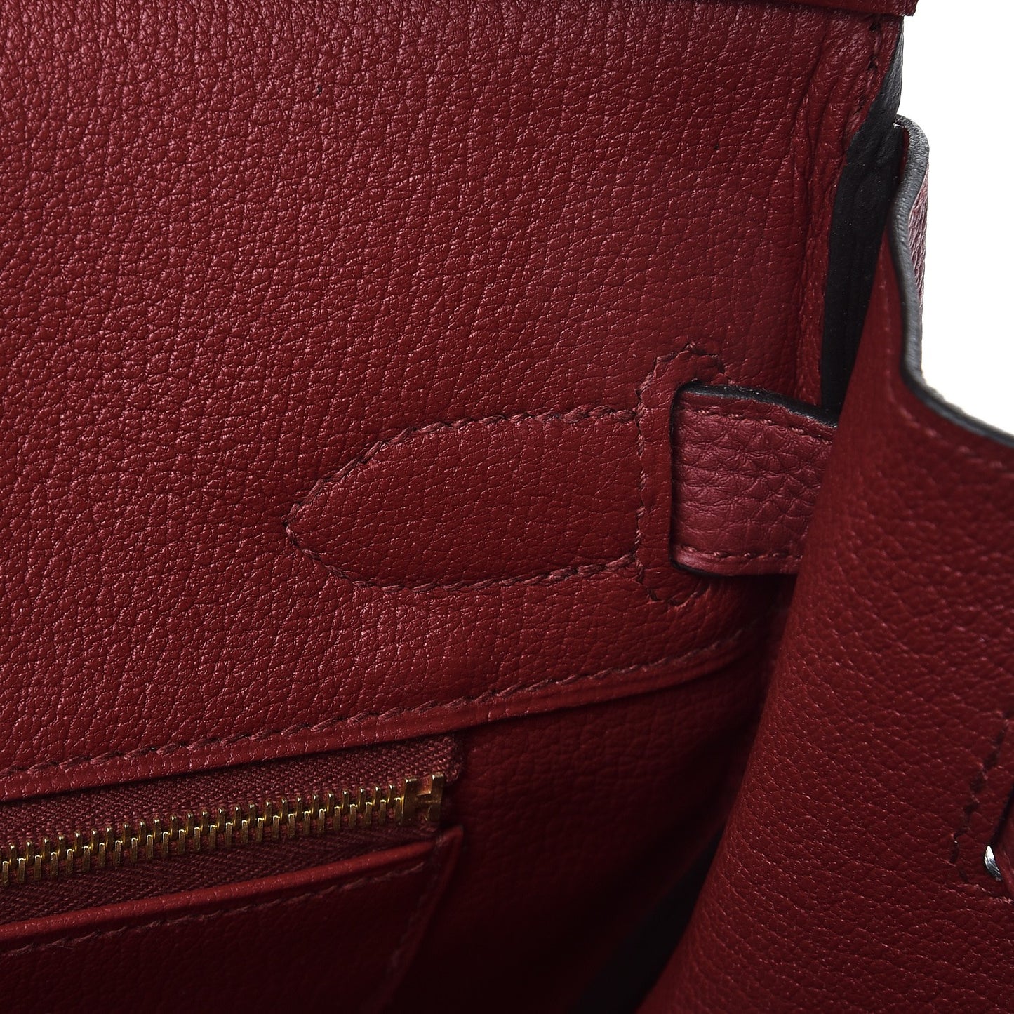 Togo Birkin 30 Rouge Grenat